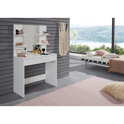 Tualettlaud BASIX valge, 85x40xH141 cm