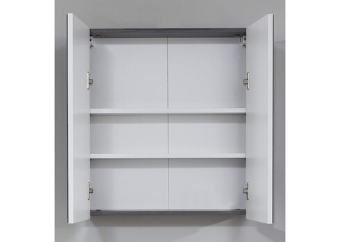 Peegelkapp LINE hall / valge, 60x18xH67 cm LED