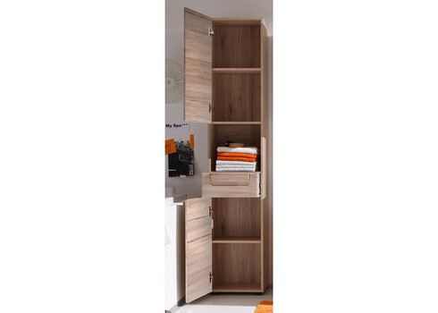 Vannitoakapp MALEA tamm, 37x31xH184 cm