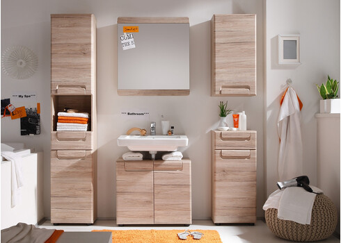 Vannitoakapp MALEA tamm, 37x31xH184 cm