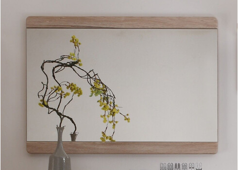 Peegel MALEA tamm, 90x4xH64 cm