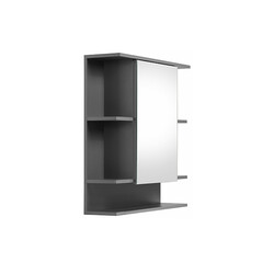 Peegelkapp TETIS valge / hall, 72x20xH76 cm LED