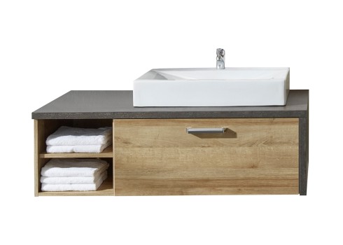 Valamukapp Bay + valamu tamm / hall, 123x53xH39 cm