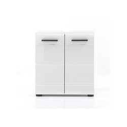 Valamukapp SKIN valge läige, 60x31xH56 cm