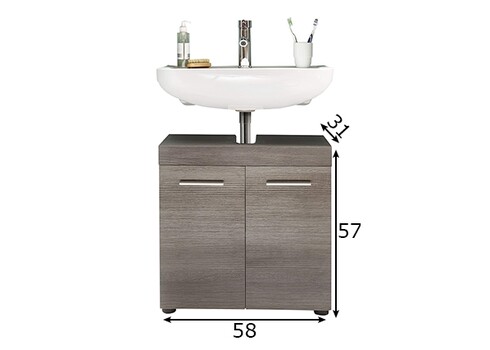 Valamukapp RUNNER hall, 58x31xH57 cm