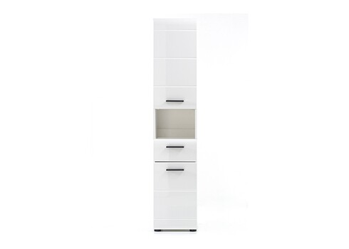 Vannitoakapp SKIN valge läige, 30x31xH182 cm