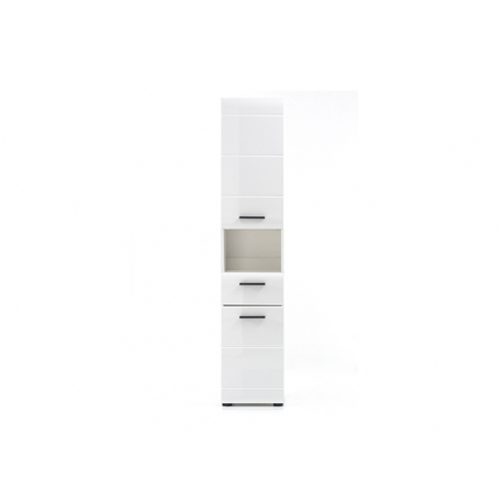 Vannitoakapp SKIN valge läige, 30x31xH182 cm