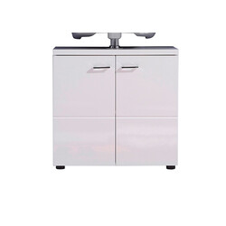 Valamukapp NIGHTLIFE valge kõrgläige, 65x35xH63 cm