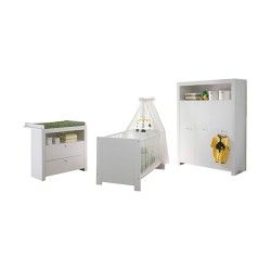 Lastetoamööbli komplekt Olivia valge