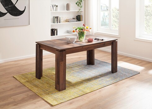 Pikendatav söögilaud TRENDTEAM kulunud puit, 160-200x90xH77 cm