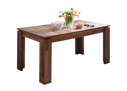 Pikendatav söögilaud TRENDTEAM kulunud puit, 160-200x90xH77 cm