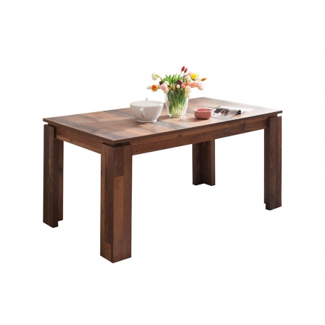 Pikendatav söögilaud TRENDTEAM kulunud puit, 160-200x90xH77 cm