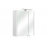 Peegelkapp PIOLO valge, 60x20xH70 cm, LED