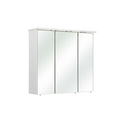 Peegelkapp CARINA valge läige, 75x20xH72 cm, LED