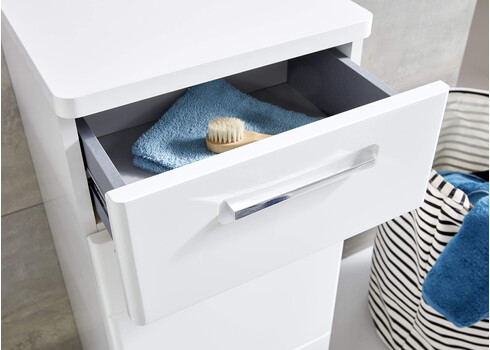 Vannitoakapp MONTE valge läige, 37x34xH87 cm