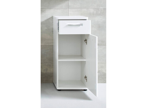 Vannitoakapp MONTE valge läige, 37x34xH87 cm