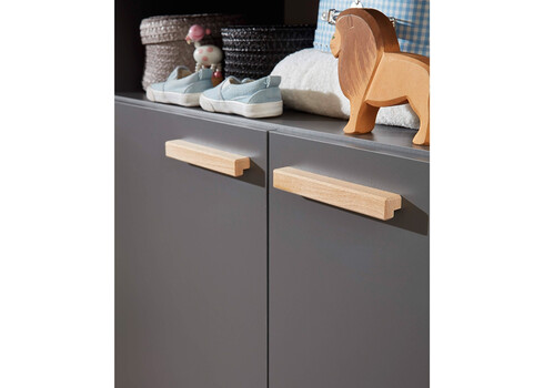 Kummut mähkimisalusega MATS hall, 96x78xH105 cm