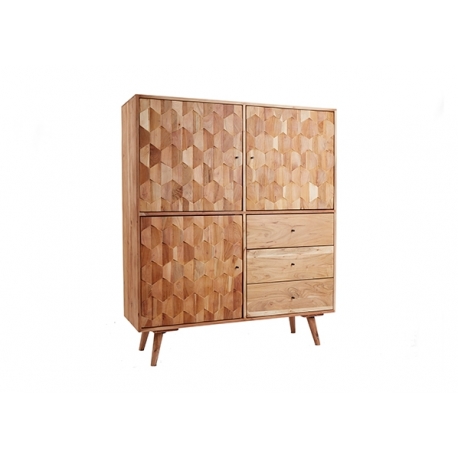 Kummut MYSTIC LIVING akaatsia, 118x40xH140 cm