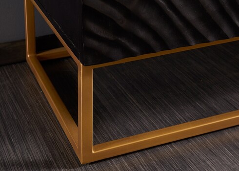 Kummut SCORPION tumepruun, 100x45xH120 cm