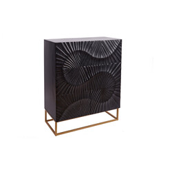 Kummut SCORPION tumepruun, 100x45xH120 cm