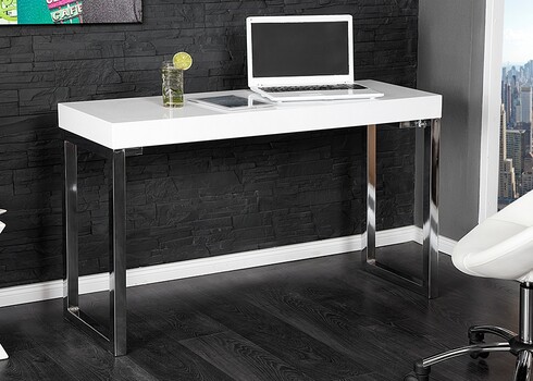 Kirjutuslaud VISION valge läige, 120x40xH70 cm