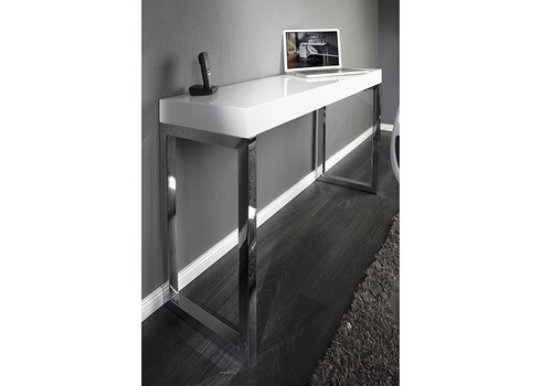 Kirjutuslaud VISION valge läige, 120x40xH70 cm