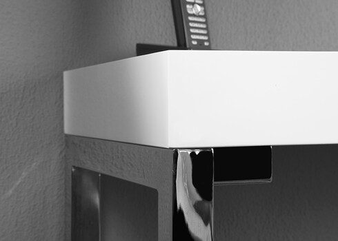 Kirjutuslaud VISION valge läige, 120x40xH70 cm