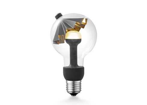 LED lamp MOVE ME umbrella must / kuldne, 3W, E27, 2700K