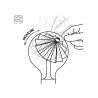 LED lamp MOVE ME umbrella hõbe, 5.5W, E27, 2700K
