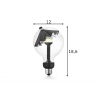 LED lamp MOVE ME umbrella must / hõbe, 5.5W, E27, 2700K