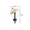 LED lamp MOVE ME umbrella kuldne, 5.5W, E27, 2700K
