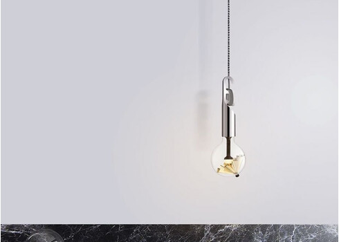 LED lamp MOVE ME umbrella kuldne, 5.5W, E27, 2700K