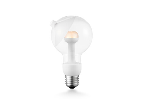 LED lamp MOVE ME cone valge, 3W, E27, 2700K