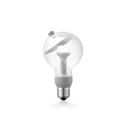 LED lamp MOVE ME cone hõbe, 3W, E27, 2700K