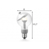 LED lamp MOVE ME cone hõbe, 3W, E27, 2700K