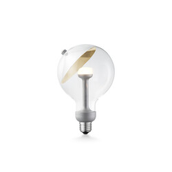LED lamp MOVE ME cone hõbe / kuld, 5,5W, E27, 2700K