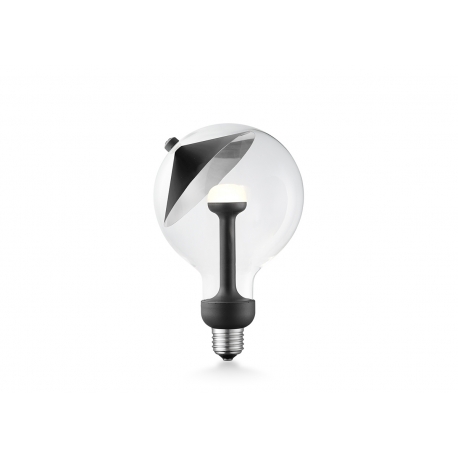 LED lamp MOVE ME cone must / hõbe, 5,5W, E27, 2700K