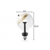 LED lamp MOVE ME cone kuldne, 5,5W, E27, 2700K