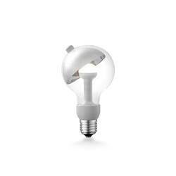 LED lamp MOVE ME sphere hõbe, 3W, E27, 2700K