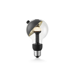 LED lamp MOVE ME sphere must / kuldne, 3W, E27, 2700K