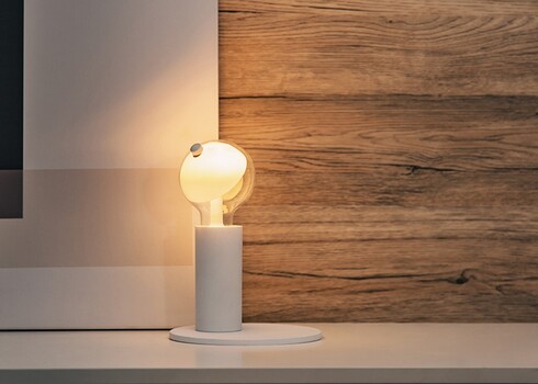 LED lamp MOVE ME sphere valge, 5,5W, E27, 2700K