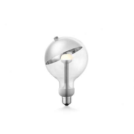 LED lamp MOVE ME sphere hõbe, 5,5W, E27, 2700K