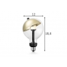 LED lamp MOVE ME sphere kuldne, 5,5W, E27, 2700K