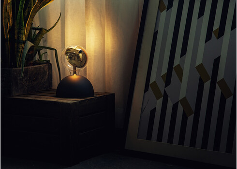 LED lamp MOVE ME sphere kuldne, 5,5W, E27, 2700K