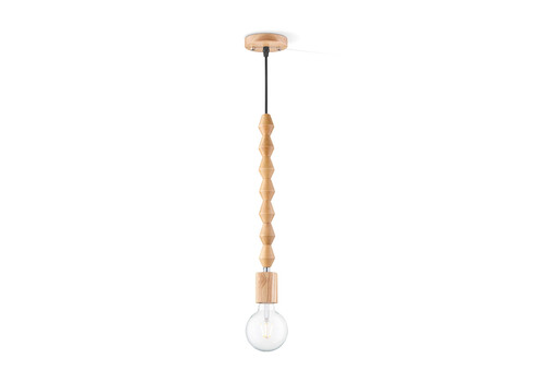 Rippvalgusti DANA beež D10xH115 cm, E27