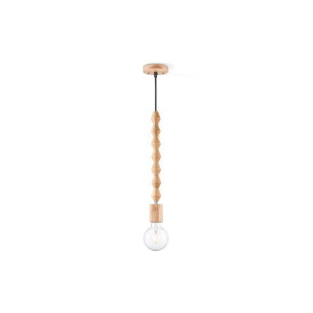 Rippvalgusti DANA beež D10xH115 cm, E27