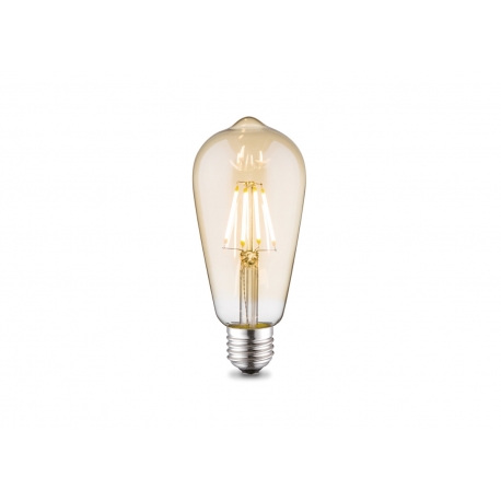 LED lamp DROP merevaik, D6,4xH14 cm, 6W, E27, 2700K LED lamp DROP merevaik, D6,4xH14 cm, 6W, E27, 2700K