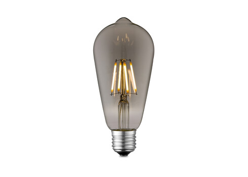 LED lamp DROP suitshall, D6,4xH14 cm, 6W, E27, 2700K