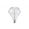 LED lamp DIAMOND klaar, D11,2xH13,4 cm, 2W, E27, 2500K