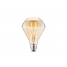 LED lamp DIAMOND merevaik, D11,2xH13,4 cm, 2W, E27, 2700K